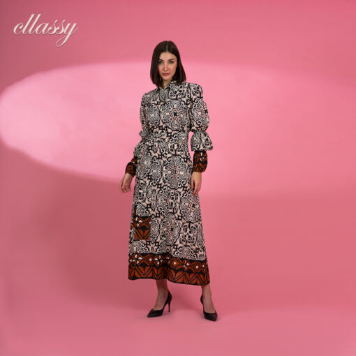 Cllassy woman long dress - Image 5