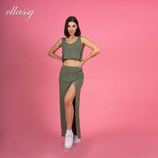 classy slevess long dress - Image 15