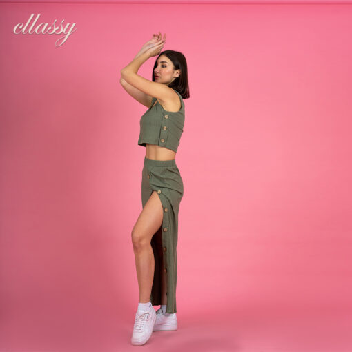 classy slevess long dress - Image 10