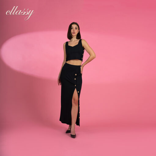 classy slevess long dress