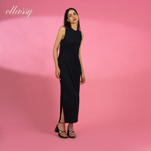 classy sleeves long dress - Image 8