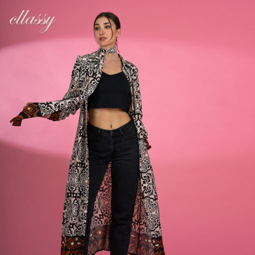 Cllassy woman long dress - Image 4