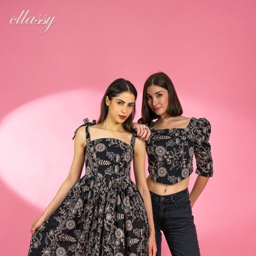 Romantic black dress - Image 4