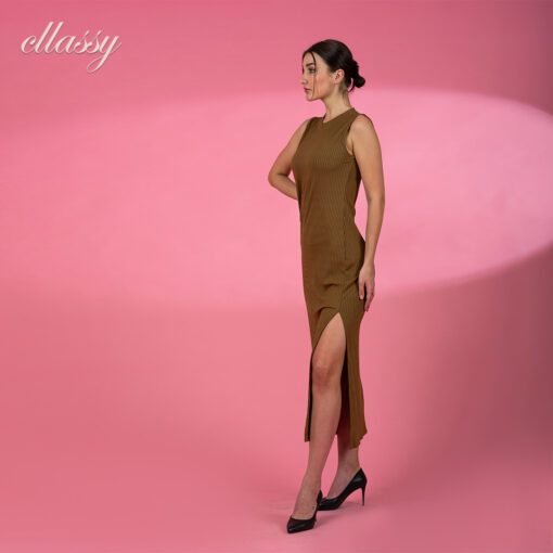classy sleeves long dress - Image 5