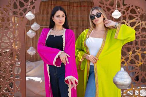 Hot Pink Ramdan Cardigan - Image 2