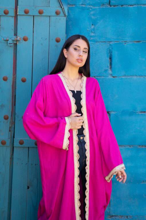 Hot Pink Ramdan Cardigan - Image 5