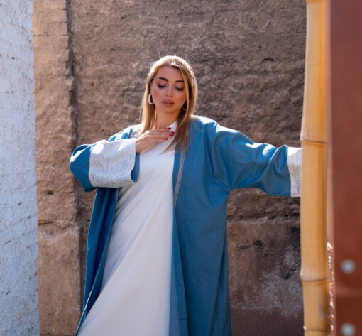 Jeans Luxe Abaya - Image 4