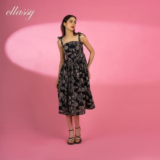 Romantic black dress - Image 3