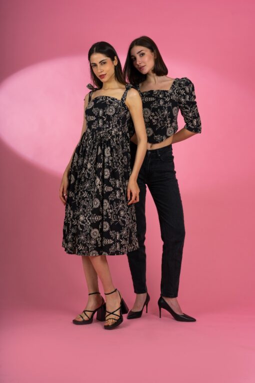 Romantic black dress - Image 6