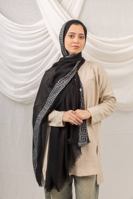 Embroidered linen scarf ✨ - Image 13